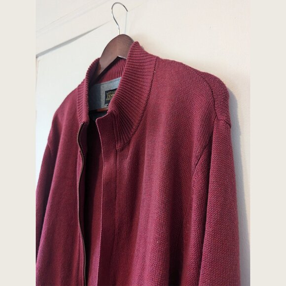 PENDLETON - Pink zipped cardigan - Sz L - Picture 2 of 7